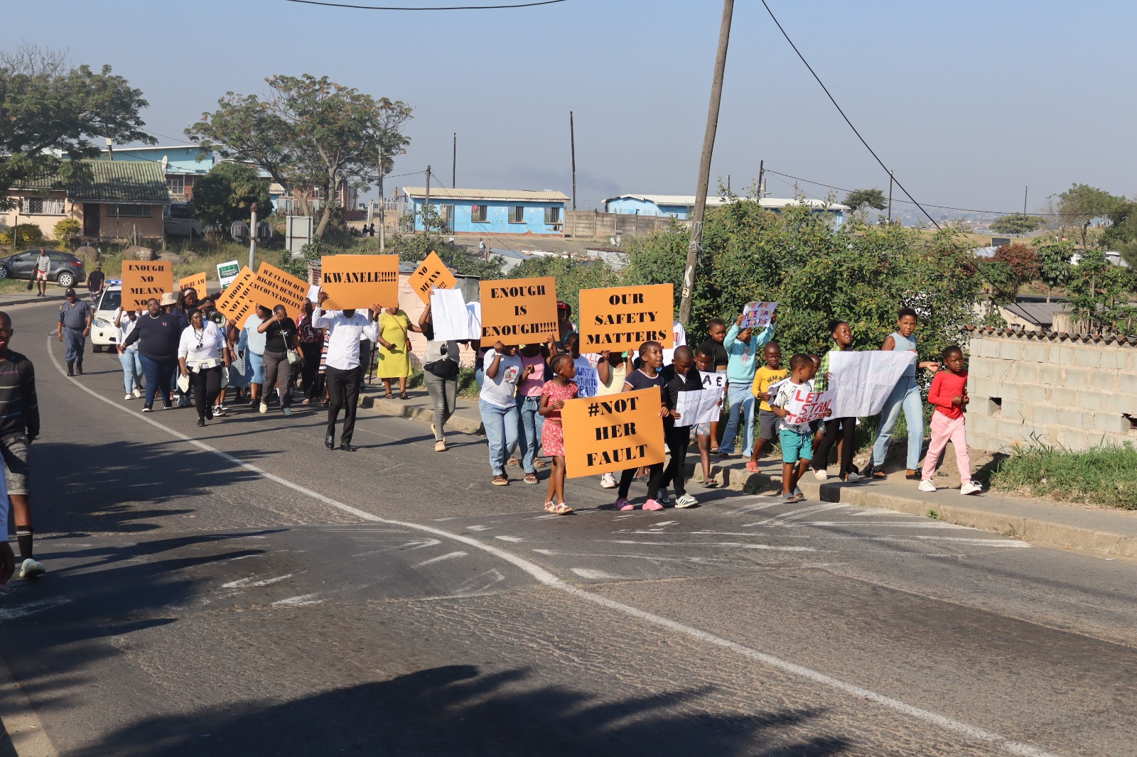 March against gender-based violence