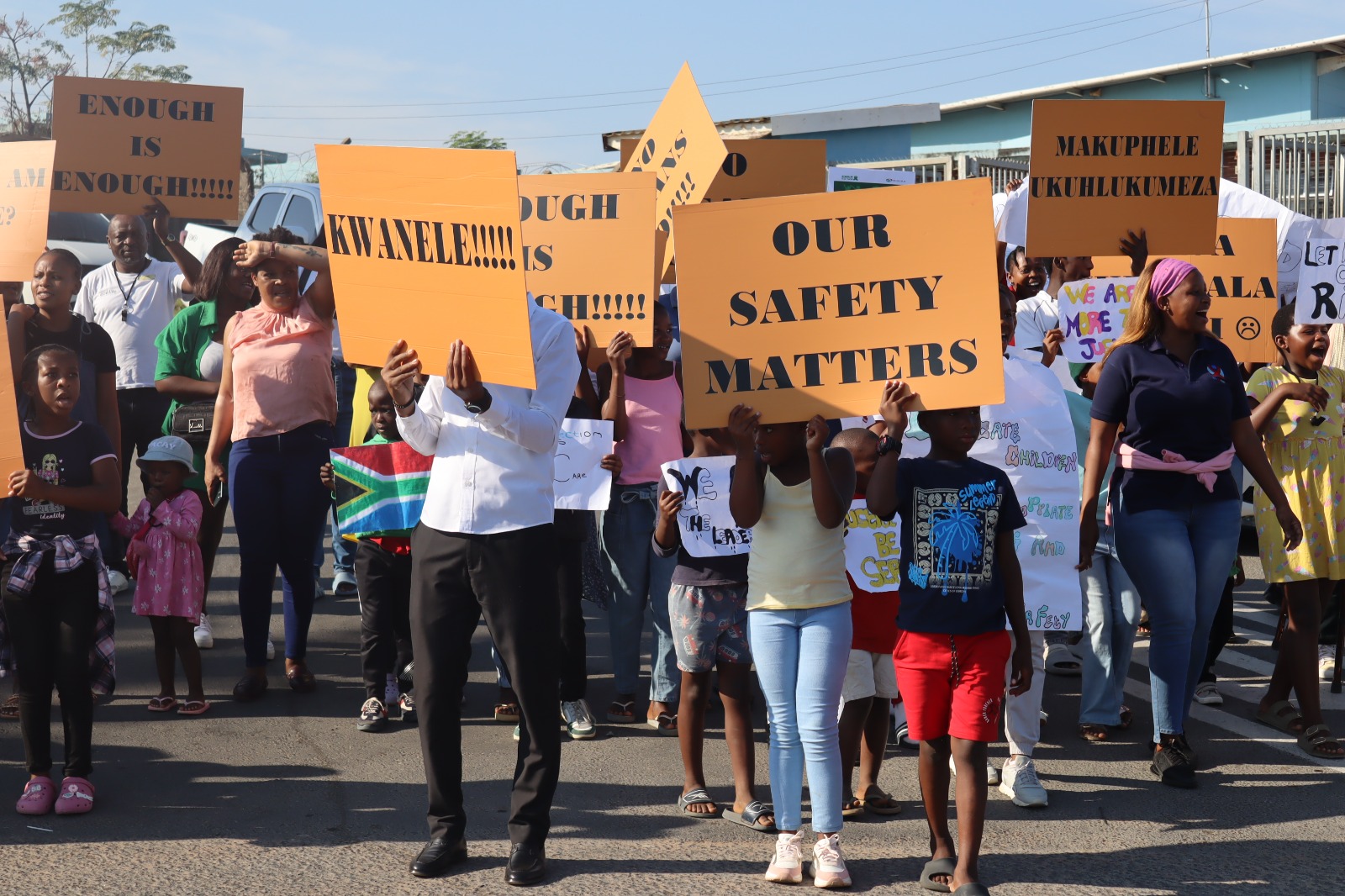 GBV awareness march